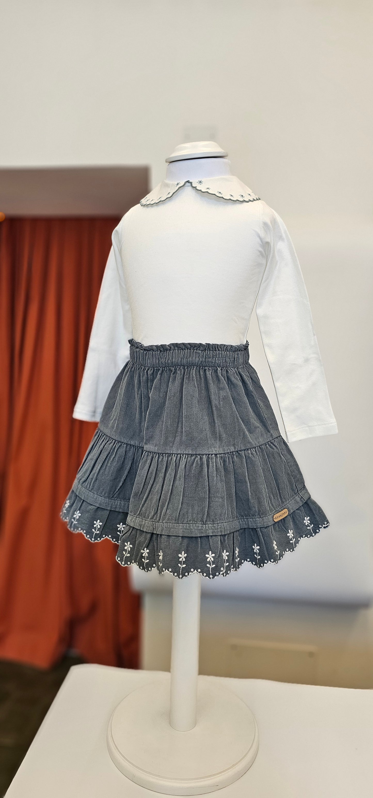 SKIRT 14208 Laranjinha