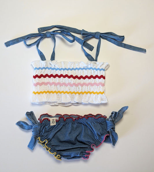 Bikini in cotone