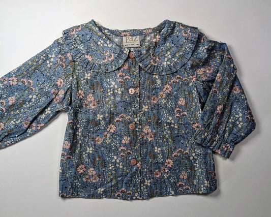 Blusa stampa fiori