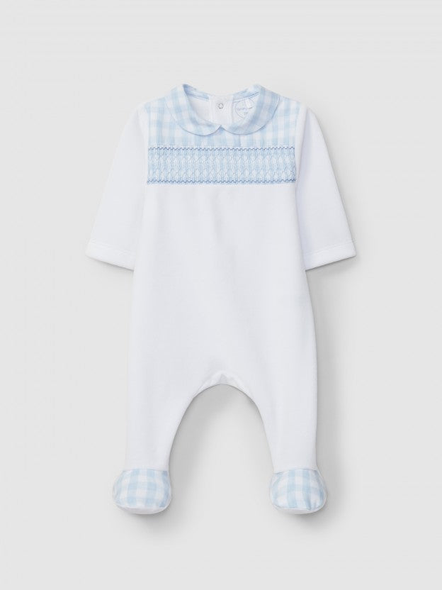 BABYGROW W/SMOCK Laranjinha