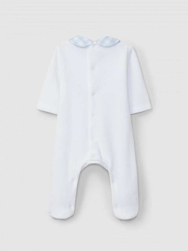 BABYGROW W/SMOCK Laranjinha