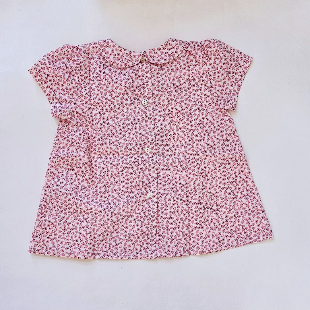 SS GIRL CAMICIA FLOWER