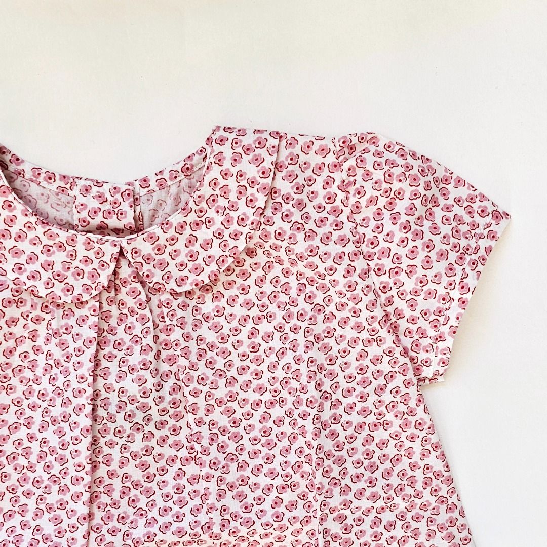 SS GIRL CAMICIA FLOWER