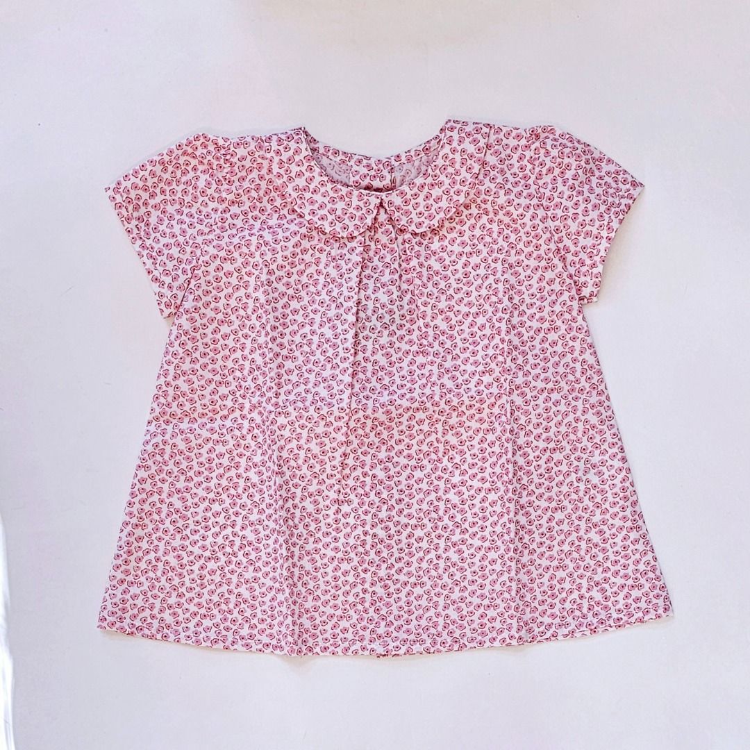 SS GIRL CAMICIA FLOWER