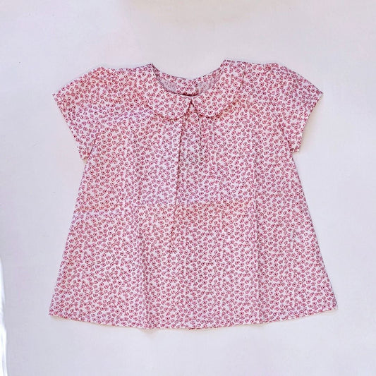 SS GIRL CAMICIA FLOWER